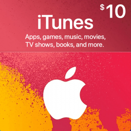 iTunes $10 (Цифровой Код) США