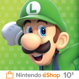 Nintendo 10 USD (Карта пополнения кошелька)