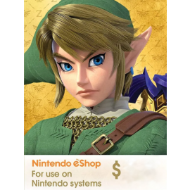Карта пополнения кошелька Nintendo eShop 20 $ (Цифровой Код) США 