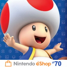 Nintendo 70 PLN  (Карта пополнения кошелька)