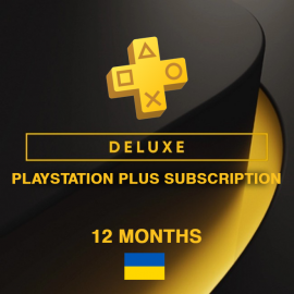 PS Plus DELUXE 12 месяцев (Украина, активация сотрудником)