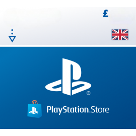Карта пополнения кошелька PlayStation Store 90 Фунтов (Цифровой Код) Великобритания