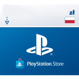 Карта пополнения кошелька PlayStation Store 500  Злотых (Цифровой Код) Польша 
