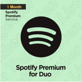 Spotify DUO - 1 Месяц (Активация сотрудником)