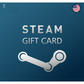 Карта пополнения кошелька Steam 50 $ (Цифровой Код) (TR/AR/USA/EU) 
