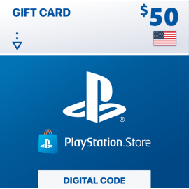 PSN 50 USD (Карта пополнения кошелька)